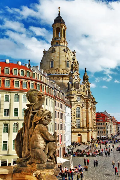 A frauenkirche templom — Stock Fotó