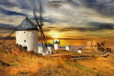 İspanya Windmils, Castilla la mancha
