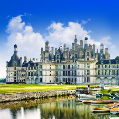 Fransa (loire valley Chambord Kalesi)