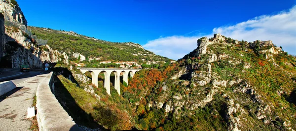 Fransız provence cote d'azur, riviera kıyılarının Fransa görünümü — Stok fotoğraf