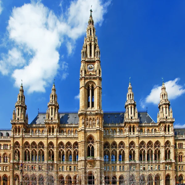 Viena, beautiful City hall. Austria — Stock Photo, Image