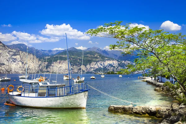 Scenérie série krásné Itálie - lago di garda — Stock fotografie