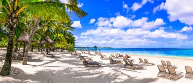 Mauritius adasının en iyi plajları. Sürtükler. Tropik tatiller