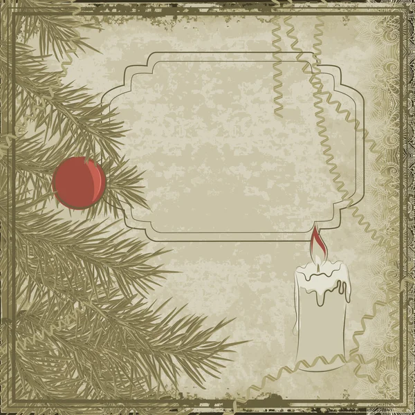 Рождественская открытка. — стоковый вектор