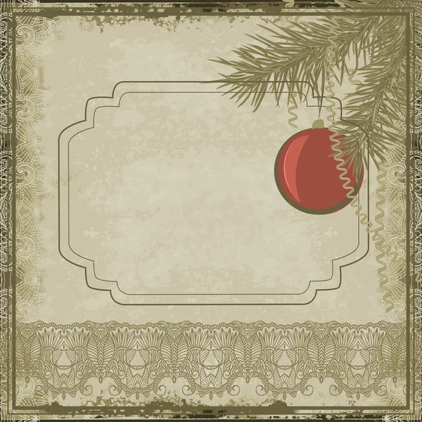 Kerstmis briefkaart — Stockvector