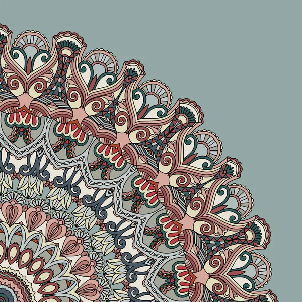 Fond floral abstrait. Carte de voeux — Image vectorielle