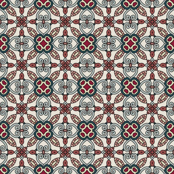 Seamless pattern background. Ethnic design — Stock Vector