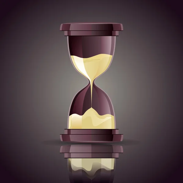 Reloj de arena. Ilustración vectorial — Archivo Imágenes Vectoriales