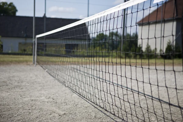 Redes de malla de futbol — Foto de Stock