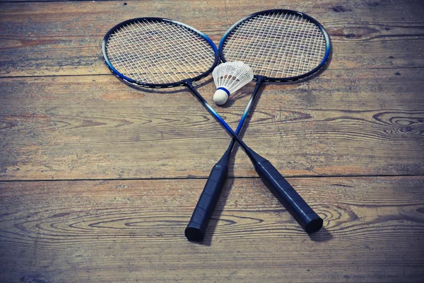 Raqueta de bádminton vintage — Foto de Stock