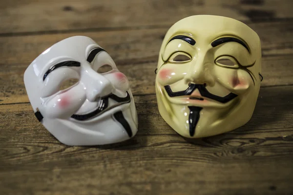 Anonimowy maska — Zdjęcie stockowe