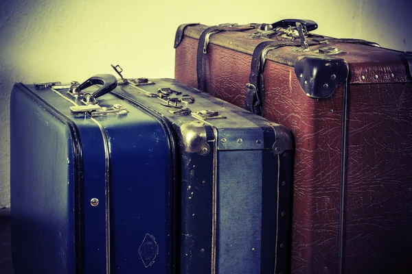 Stare walizki — Zdjęcie stockowe