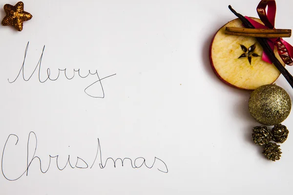 Merry Christmas greeting — Stock Photo, Image