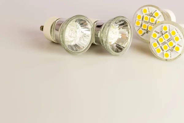 Moderne led-lampen — Stockfoto