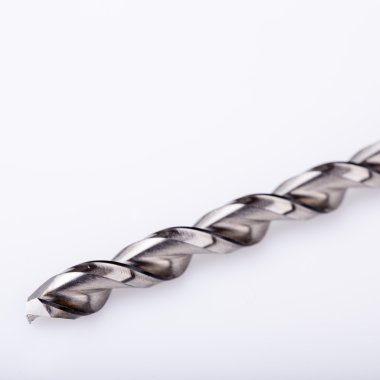 Beyaz arka plan üzerinde izole matkap