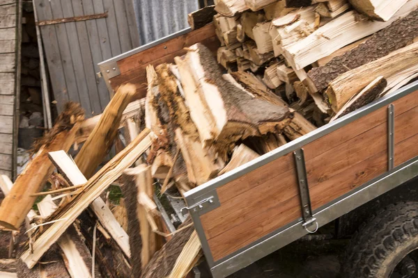 Logging tractor — Stock Photo, Image