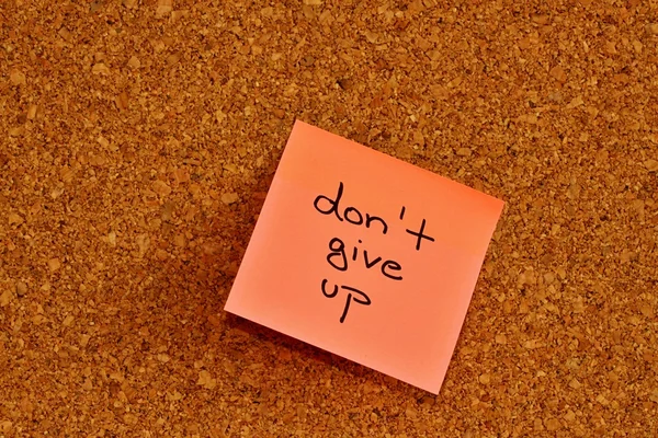 Notice board with sticky note pad — Stock Photo, Image