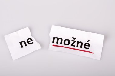 kelime imkansız mümkün Çekçe değiştirildi