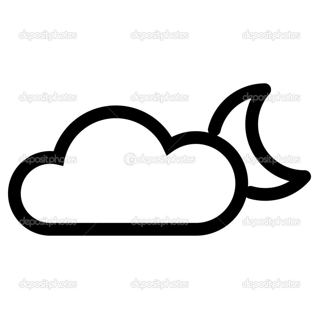 Icone Web Meteo Avec Nuage Et Lune Image Libre De Droit Par Jarin13 C Icone Web Meteo Avec Nuage Et Lune Image Libre De Droit Par Jarin13 C