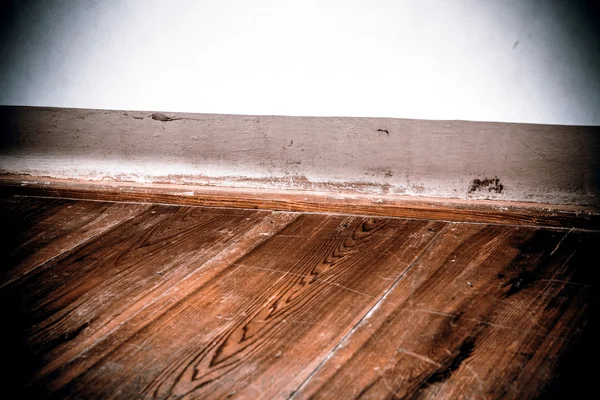 Vecchio pavimento in legno — Foto Stock