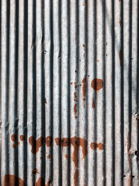 Oude Roestige Zink Blad Muur Vintage Stijl Metalen Plaat Dak — Stockfoto