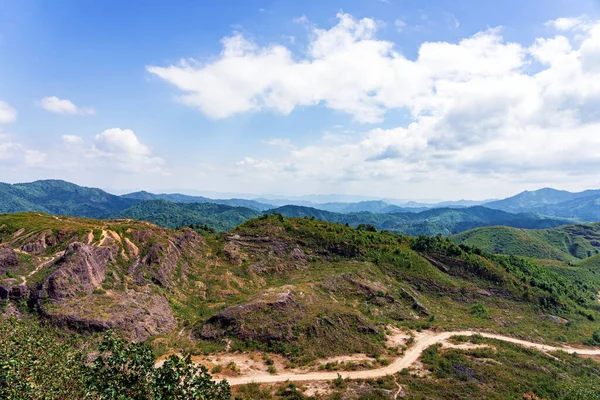 Hermoso Paisaje Noen Chang Suek Battle Elephant Hill Punto Vista — Foto de Stock