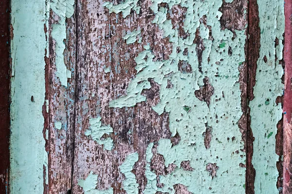 Πολύχρωμο Craquelure Του Delaminated Χρώμα Ξύλινο Φόντο Πόρτα Ξύλινη Υφή — Φωτογραφία Αρχείου
