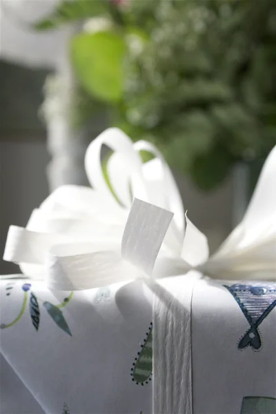 Close-up present bowtie — Stock Photo, Image