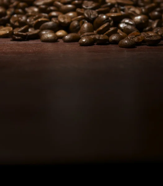 Frontera de granos de café — Foto de Stock