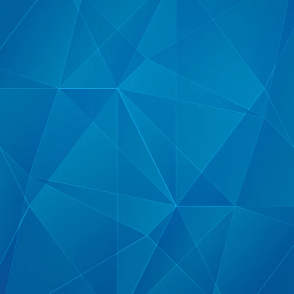 Abstracte blauwe geometrische zakelijke vector achtergrond — Stockvector