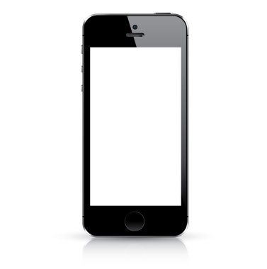 Modern siyah akıllı telefonu iphone için benzer