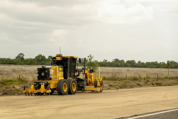Mackay Townsville Bruce Highway Queensland Austrálie Listopad 2021 Těžké Stroje — Stock fotografie