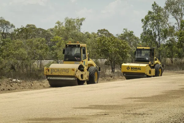 Mackay Townsville Bruce Highway Queensland Austrálie Listopad 2021 Těžké Stroje — Stock fotografie