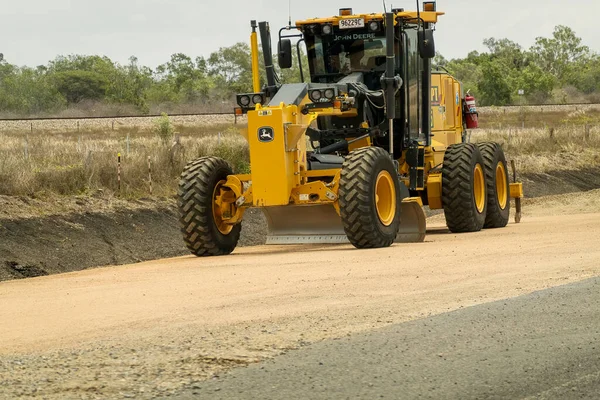 Mackay Townsville Bruce Highway Queensland Austrálie Listopad 2021 Těžké Stroje — Stock fotografie