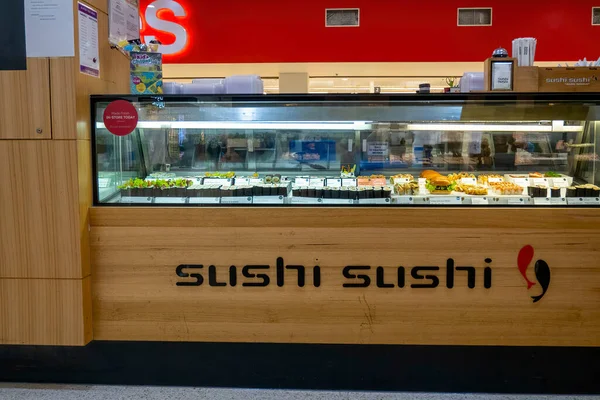 Townsville Queensland Australia Noviembre 2021 Barra Sushi Para Llevar Patio — Foto de Stock