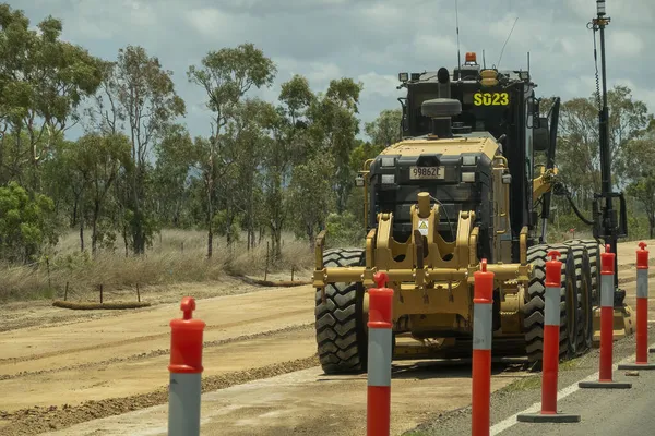 Bruce Highway Townsville Mackay Queensland Αυστραλία Νοέμβριος 2021 Βαριά Μηχανή — Φωτογραφία Αρχείου