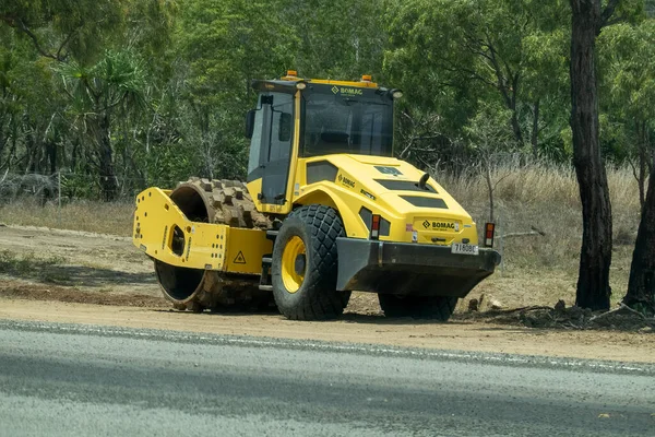 Bruce Highway Townsville Mackay Queensland Austrálie Listopad 2021 Těžké Stroje — Stock fotografie