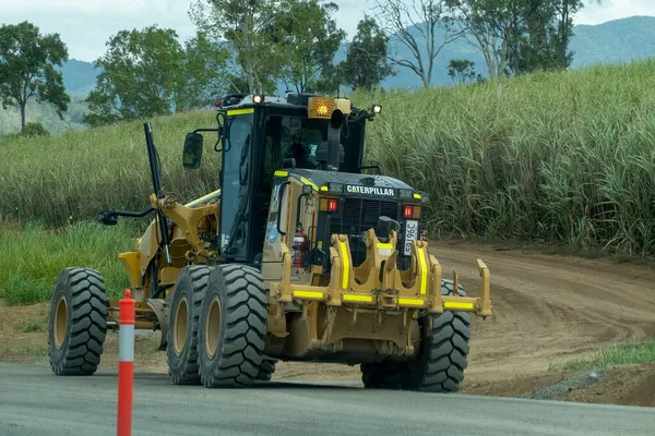 Bruce Highway Townsville Mackay Queensland Austrálie Listopad 2021 Těžká Práce — Stock fotografie