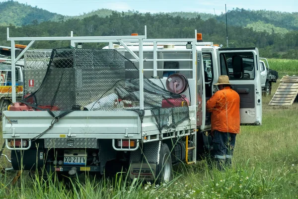 Bruce Highway Townsville Den Mackay Queensland Avustralya Kasım 2021 Trafik — Stok fotoğraf