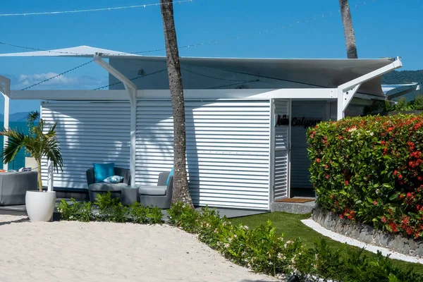 Airlie Beach Queensland Austrália Dezembro 2021 Uma Cabana Balnear Luxo — Fotografia de Stock