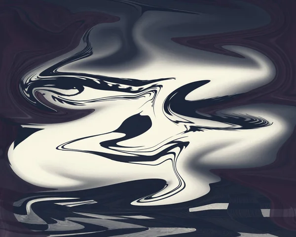 Abstract Swirls Background Bright Marbled Center Dark Edges Paper Artwork — Stock Photo, Image