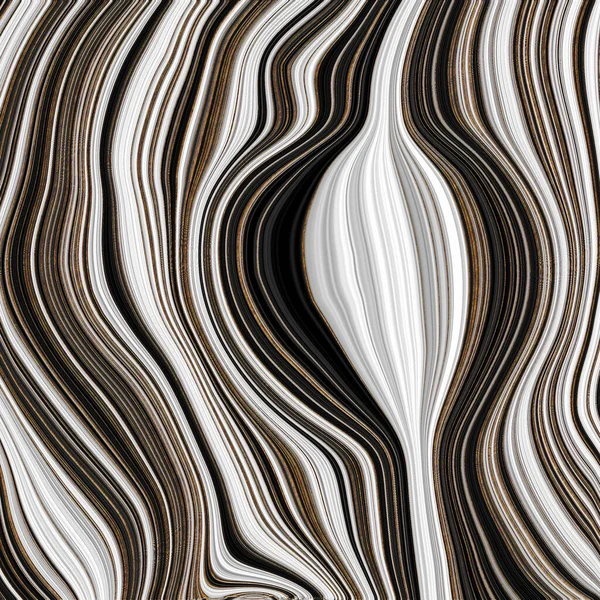 Abstract Background Black White Marble Agate Granite Mosaic Golden Veins — Stock Photo, Image