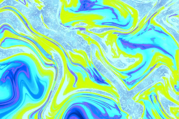 Vortici Colore Intervallati Scorrevoli Lamine Metalliche Creare Uno Sfondo Materico — Foto Stock