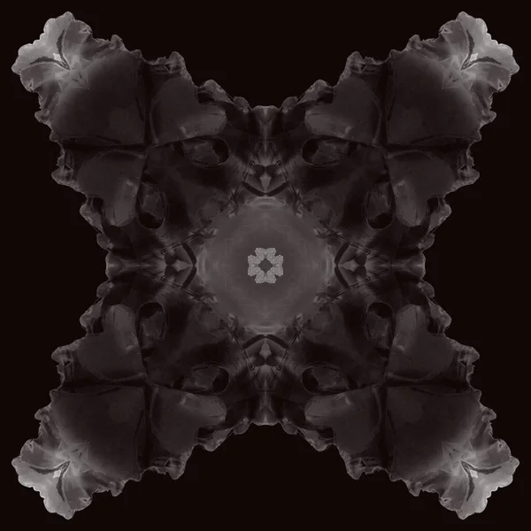 Négyzet Geometriai Motívum Absztrakt Minta Design Füstös Átlátszó Fehér Fekete — Stock Fotó