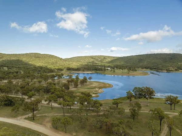 Feriados Acampamento Livre Eungella Dam Queensland Austrália — Fotografia de Stock