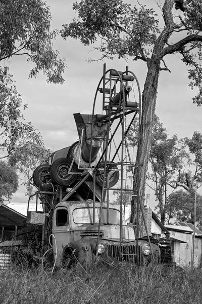 Old Rusting Underground Sapphire Mining Equipment Rubyvale Gemfields Queensland Australia — Stock Photo, Image