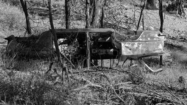 Old Rusted Truck Left Rot Rubyvale Sapphire Gemfields Queensland Australia — Stock Photo, Image