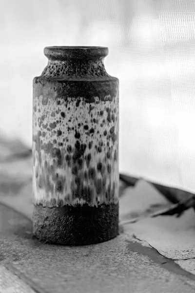 Old Bottle Used Sapphire Miners Rubyvale Australia Close Bottom Jar — Stock Photo, Image