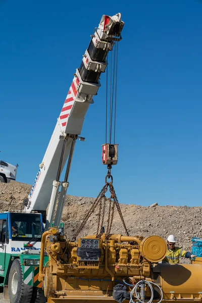 Mackay Queensland Australia 7Th June 2022 Infrastructure Machinery Working Quarry — Stock fotografie