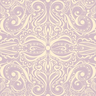 Dikişsiz vintage desen